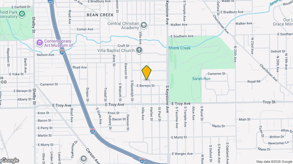 2854 Harlan St Map and Location Details