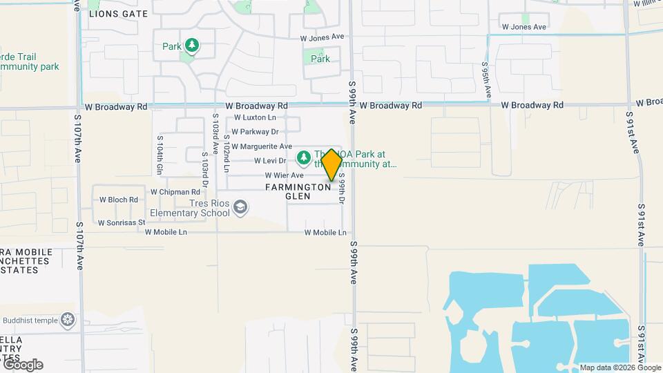 9928 W Chipman Rd Map and Location Details