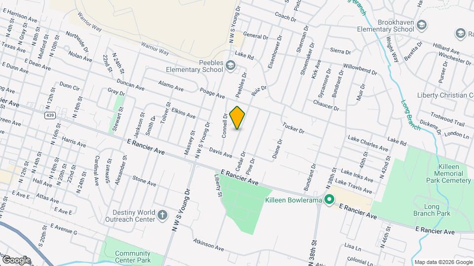 1207 Ruiz Dr Map and Location Details