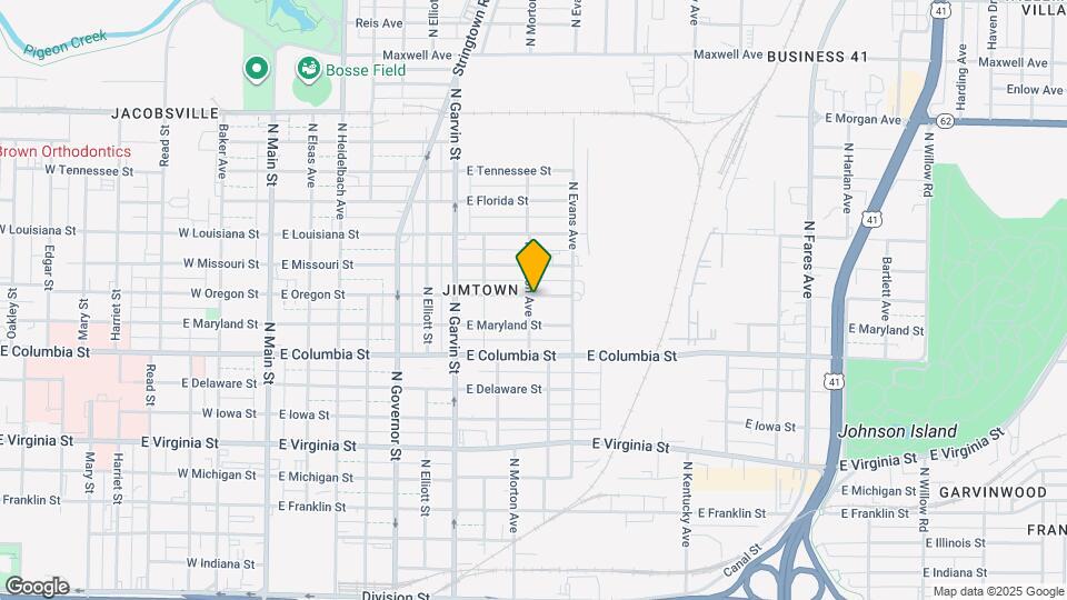 701 703-703 E Oregon St Map and Location Details