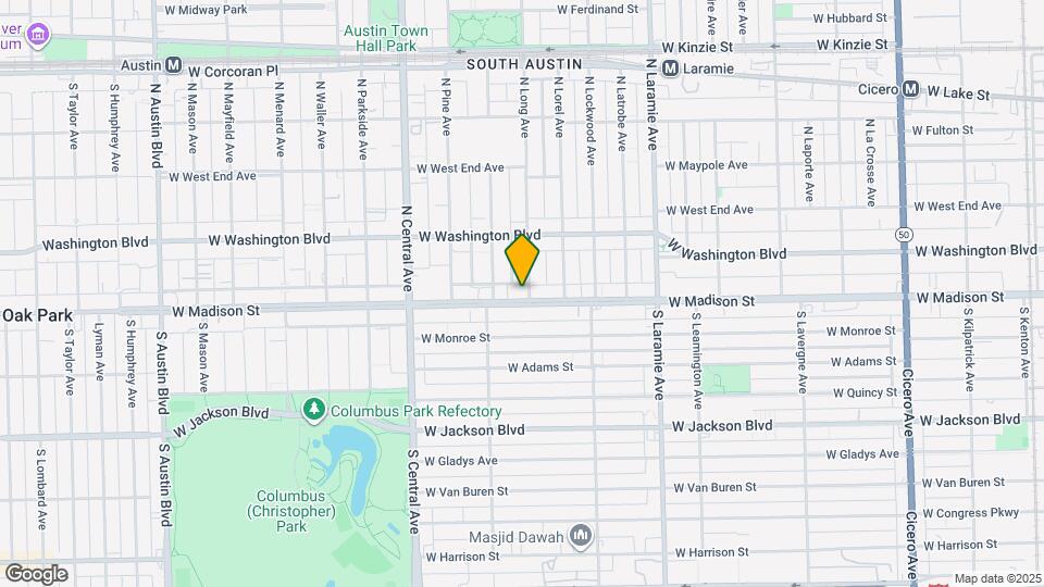 5400 W Madison St Map and Location Details