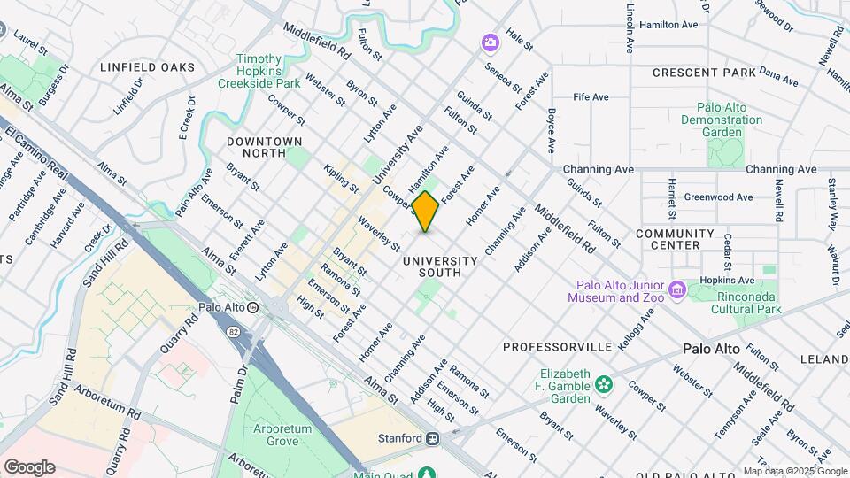 464 Forest Ave Map and Location Details