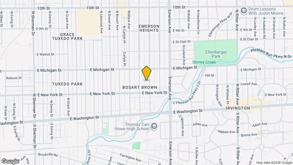 336 N Riley Ave Map and Location Details