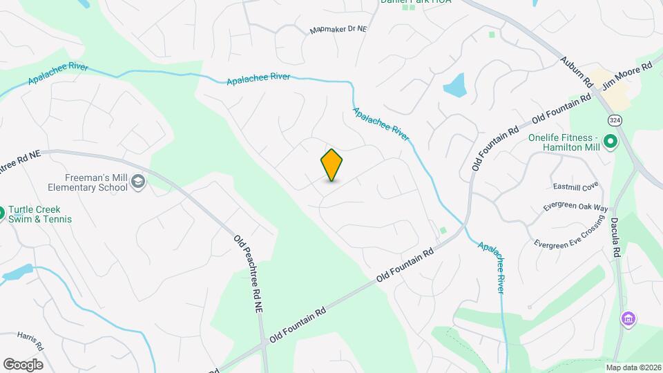 1585 Heatherton Rd Map and Location Details