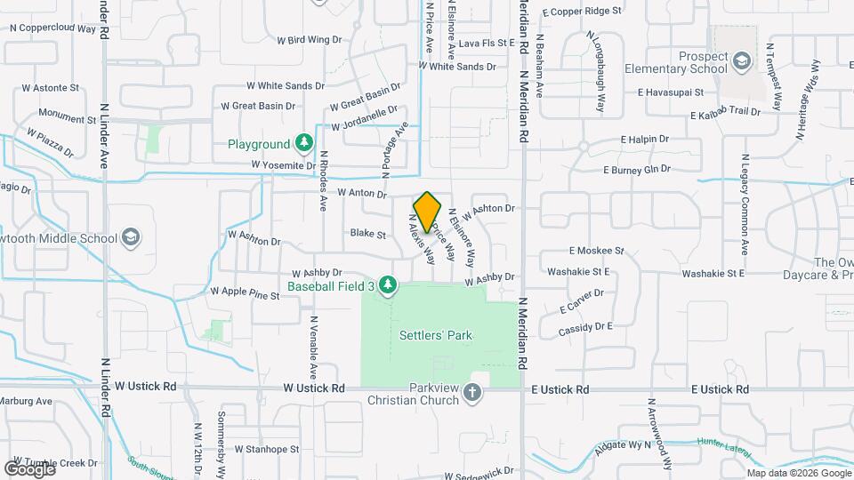 3752 N Alexis Way Mapa y Detalles de la Ubicación