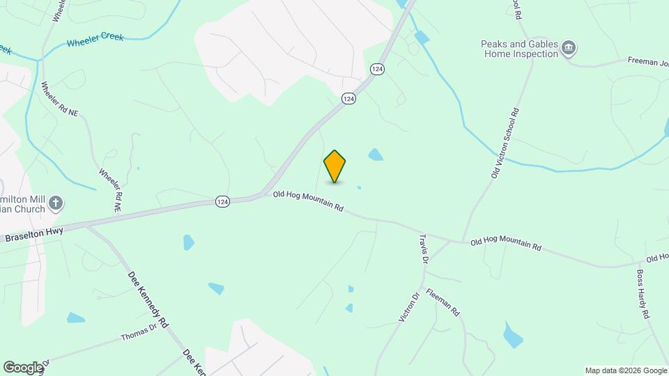 1225 Old Hog Mountain Rd Map and Location Details