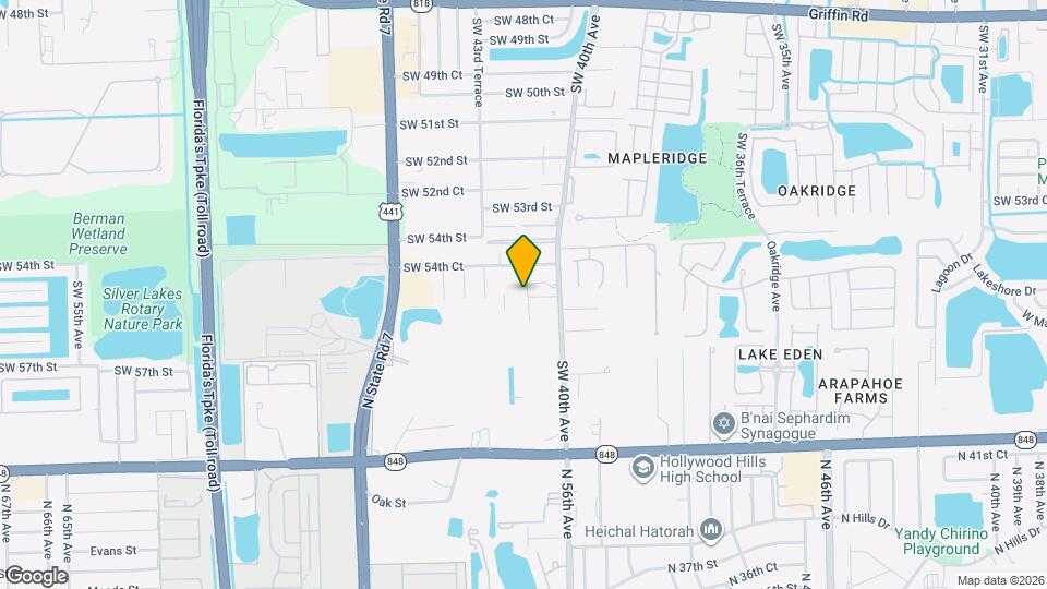 5503 W Oak Wy Map and Location Details