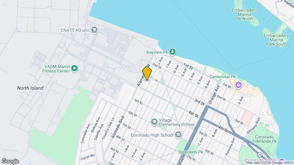 336 J Ave Map and Location Details