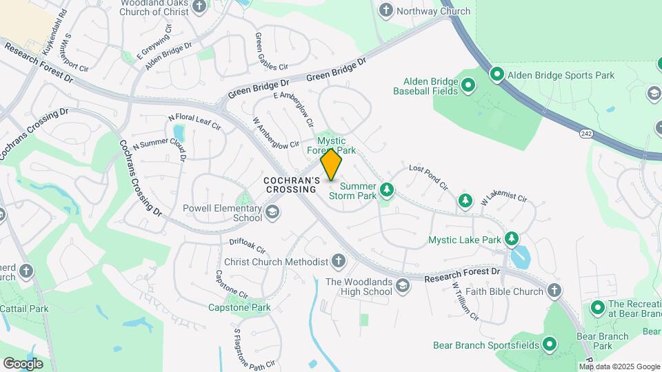 34 Sparklewood Pl Map and Location Details