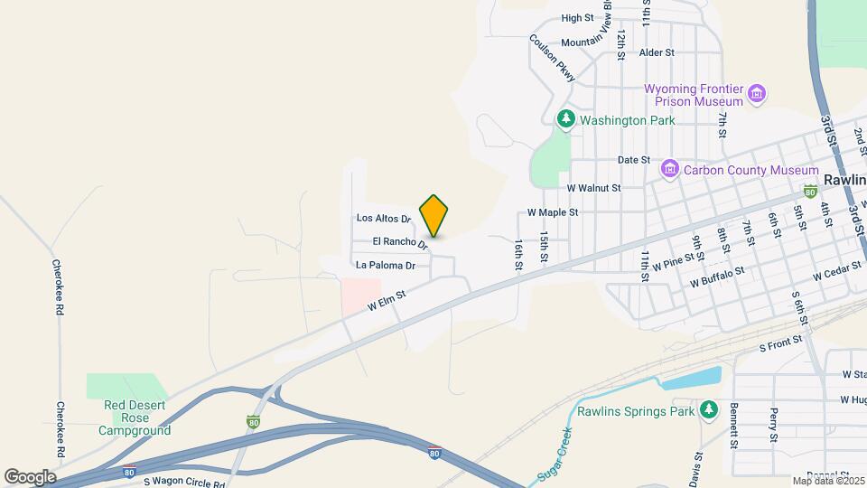 127 El Rancho Dr Map and Location Details