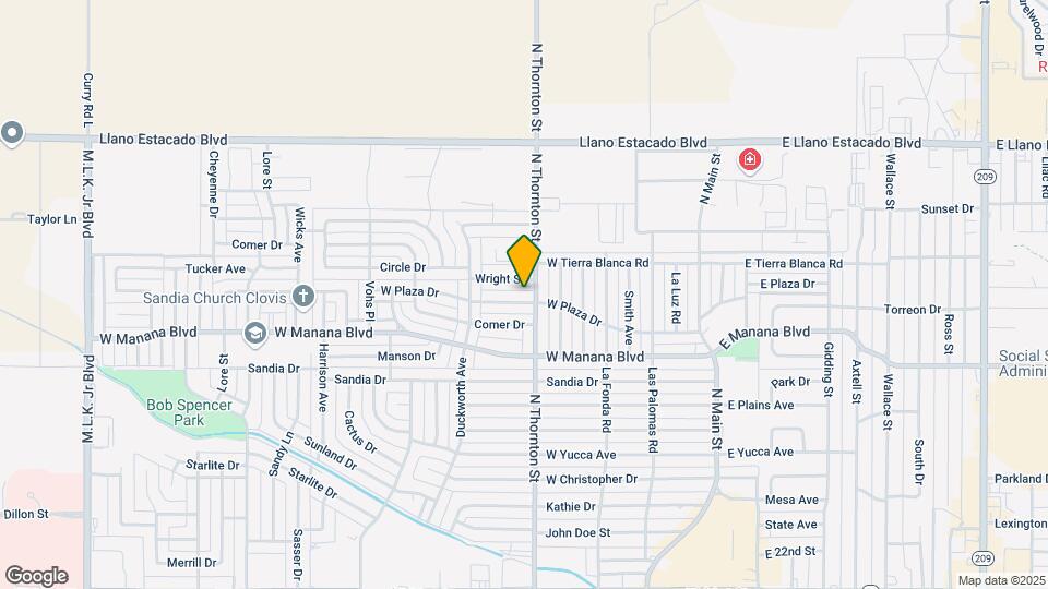 806 W Plaza Dr Map and Location Details