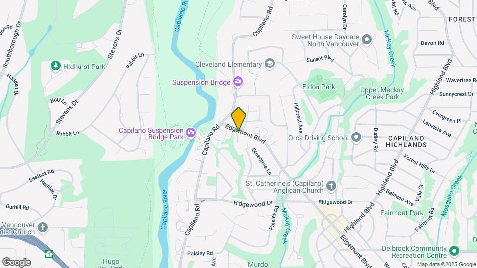 3769 Edgemont Blvd Map and Location Details