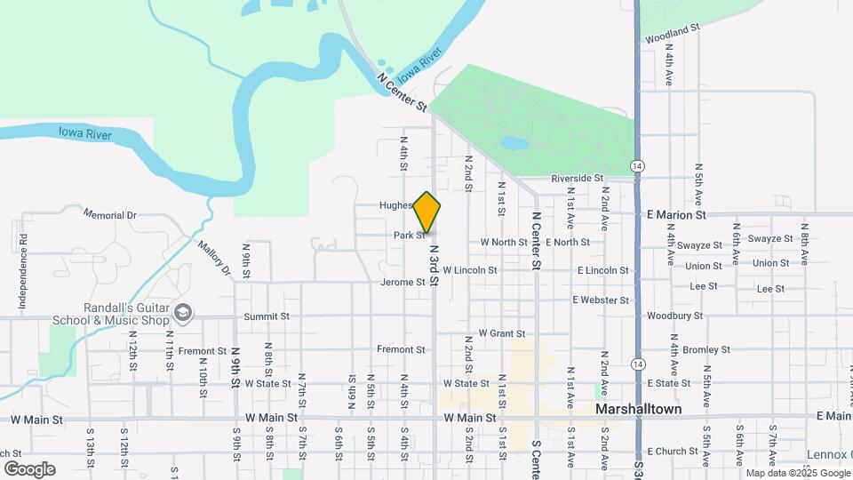 414 N 3rd St Map and Location Details