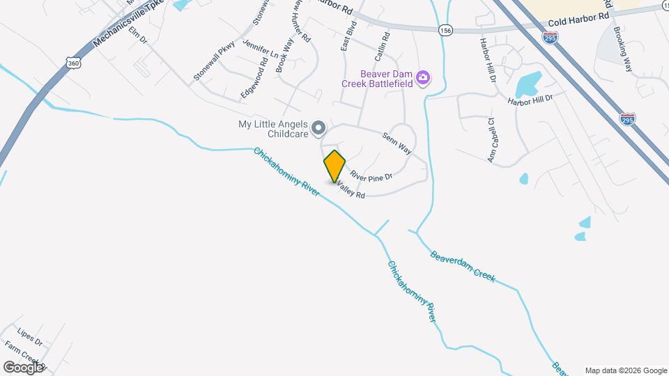 7121 Mill Valley Rd Map and Location Details