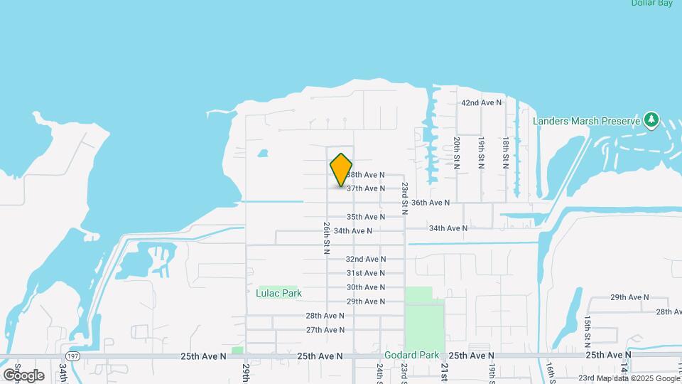 2521 37th Ave N Map and Location Details