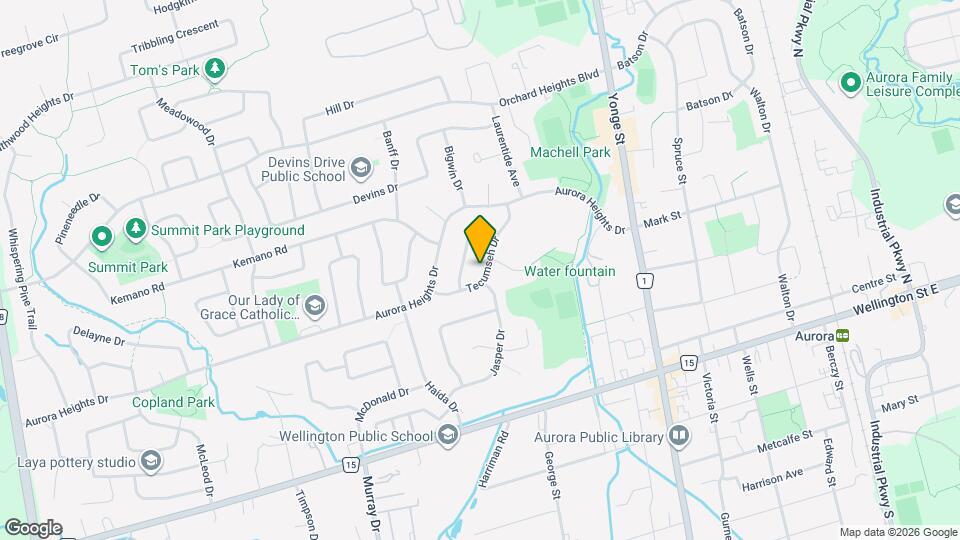 62 Tecumseh Dr Map and Location Details