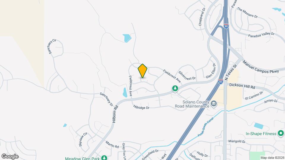 3500 Crownridge Dr Mapa y Detalles de la Ubicación