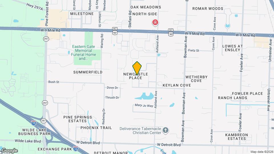 8949 Camelot Pl Map and Location Details