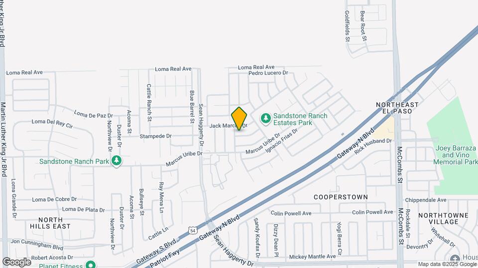 5349 Jose Duran Ln Map and Location Details