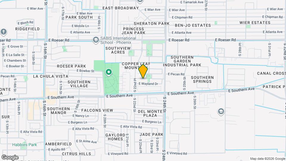 2233 E Pecan Rd Map and Location Details