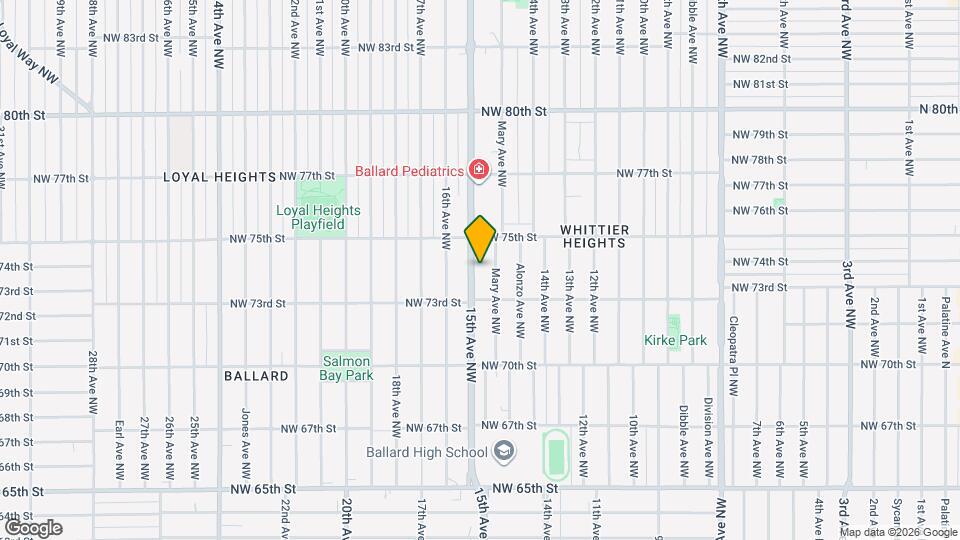 7330 15th Ave NW Map and Location Details