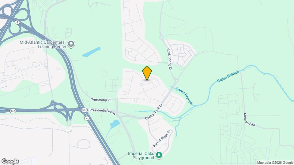 4213 WOODSPRING Ln Map and Location Details