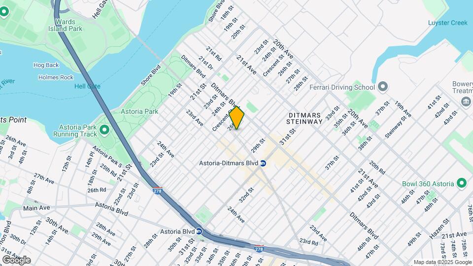 22-42 27th St Mapa y Detalles de la Ubicación