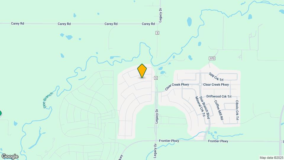3433 Alamosa River Dr Map and Location Details
