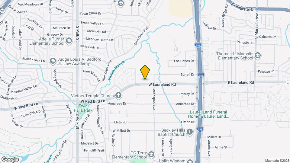 531 W Laureland Rd Map and Location Details