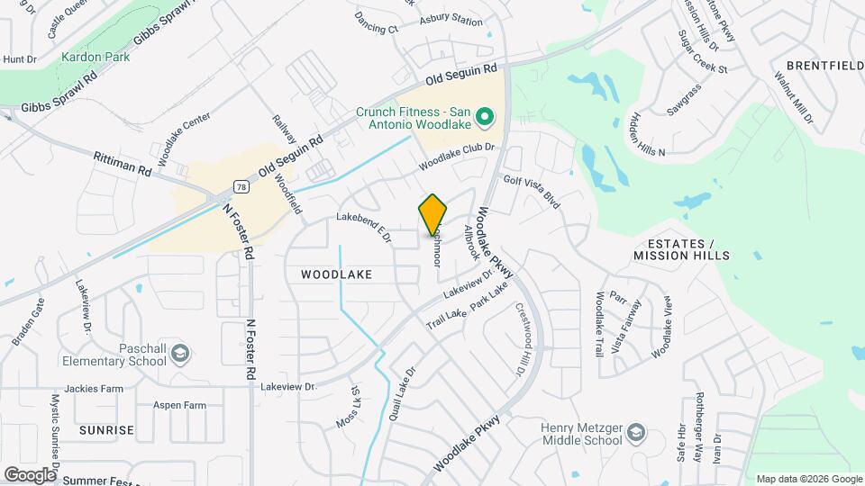 5613 Lochmoor Map and Location Details