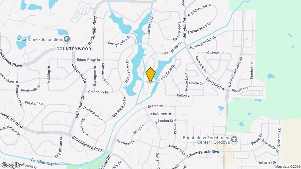 2148 Valley Edge Dr Map and Location Details