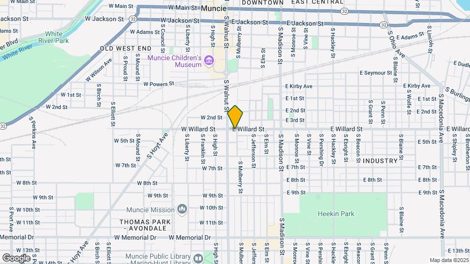 115 E Willard St Map and Location Details