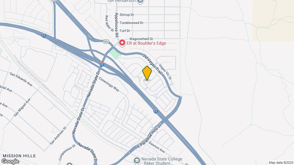 1554 Ward Frontier Ln Map and Location Details