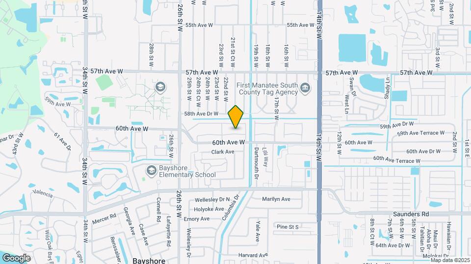 2041 Sunset Dr Map and Location Details