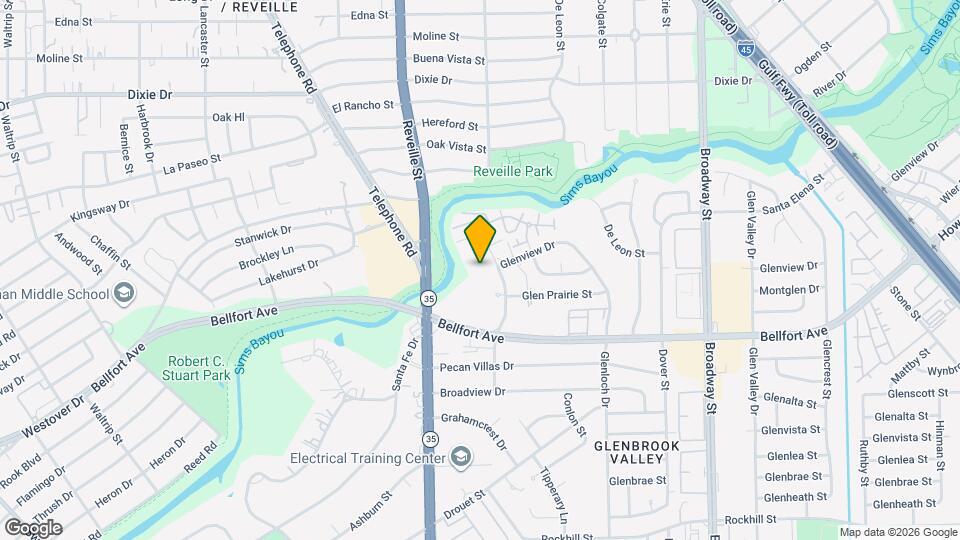 8100 Leonora St Map and Location Details