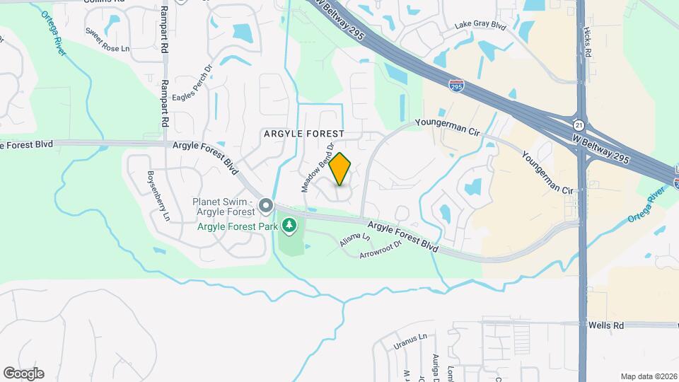 6725 Newgate Cir E Map and Location Details