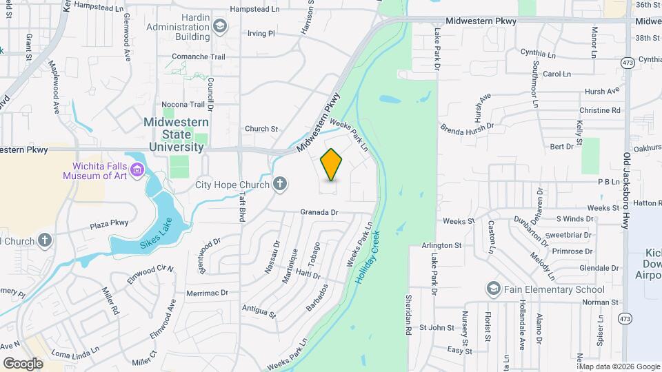 4208 Picasso Dr Map and Location Details