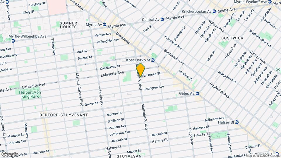 79 Malcolm X Blvd Mapa y Detalles de la Ubicación
