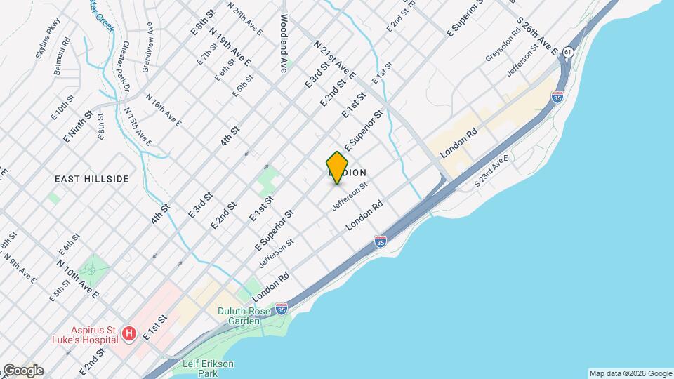 101 S 18th Ave E Map and Location Details