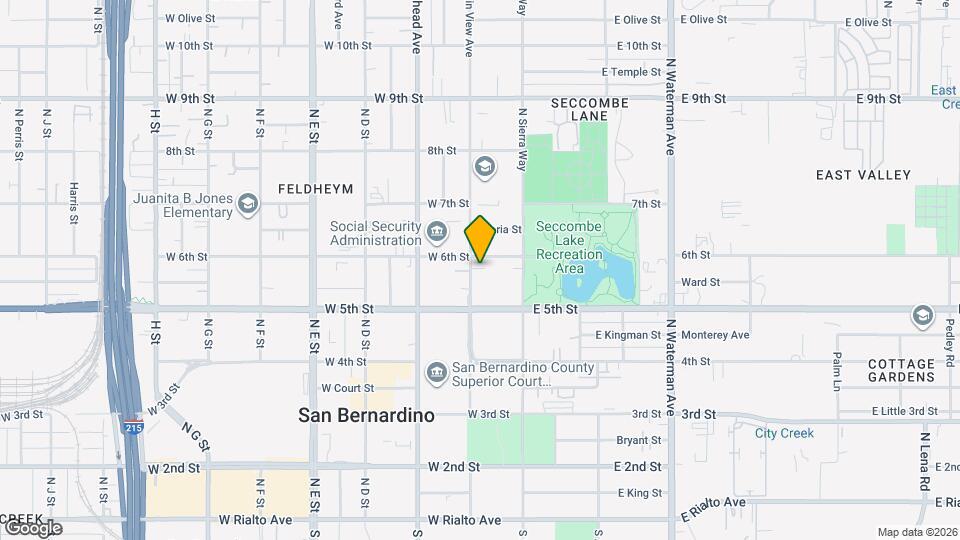 567 N Mountain View Ave, Unit Apt 25 Map and Location Details