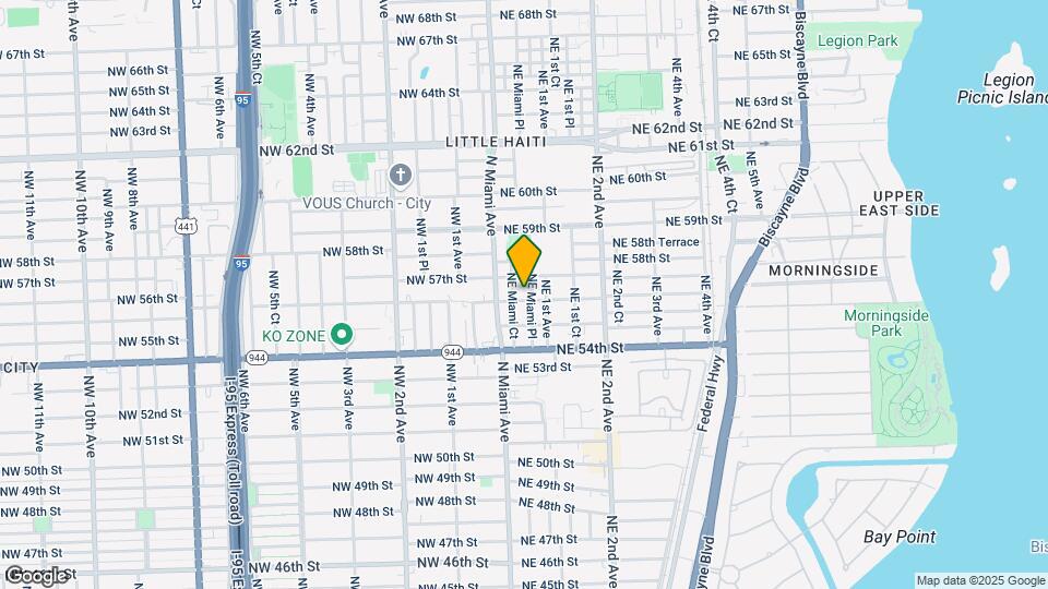 53 NE 56th St Map and Location Details