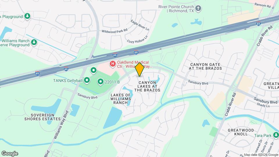 1230 Blue Leaf Dr Map and Location Details