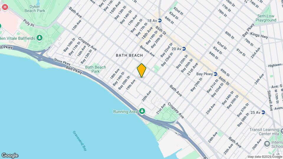 1919 Cropsey Ave Map and Location Details