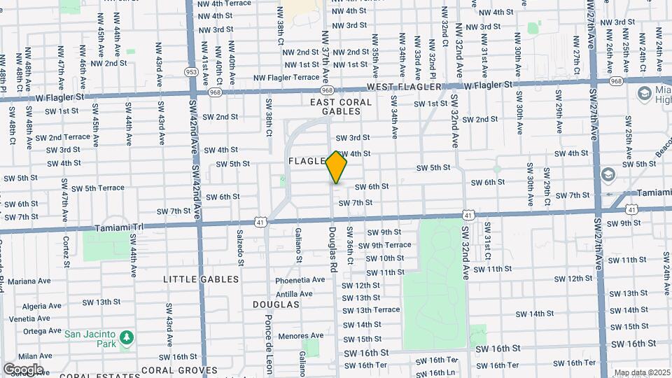 601 SW 37th Ave Mapa y Detalles de la Ubicación