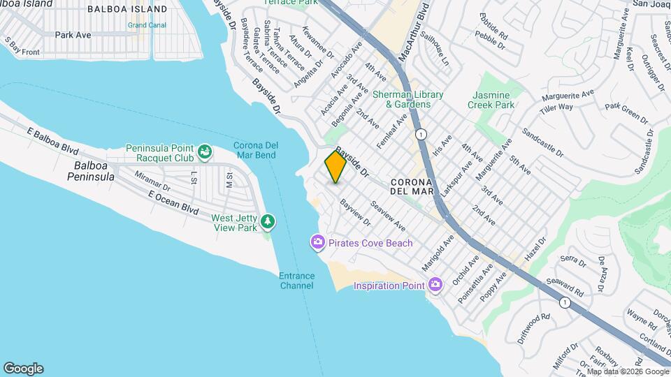 2614 Ocean Blvd Map and Location Details