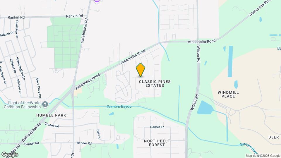 3506 Atascocita Vale Dr Map and Location Details
