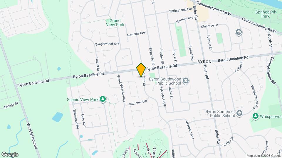 407 Griffith St Map and Location Details