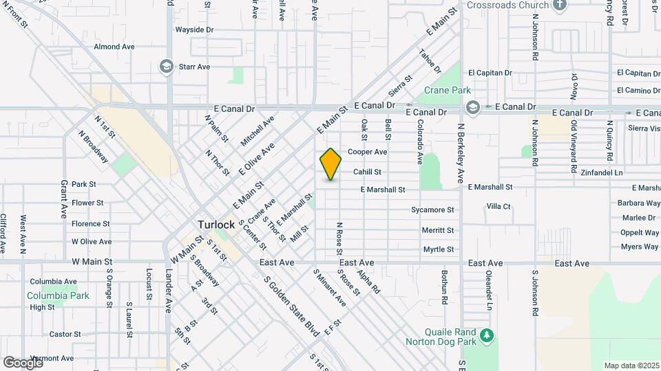 1123 E Marshall St Mapa y Detalles de la Ubicación