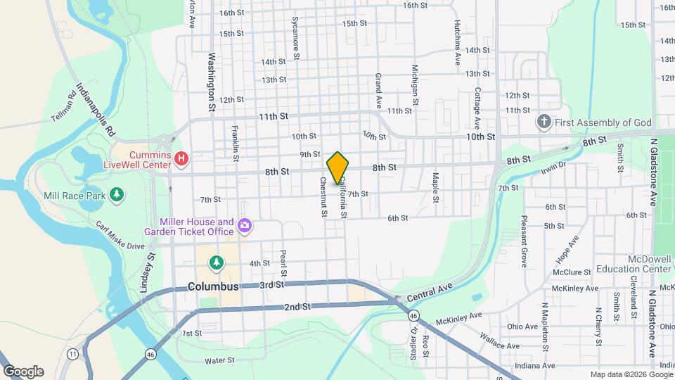 930 7th St Map and Location Details