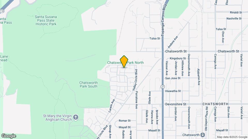 10520 Larwin Ave Map and Location Details